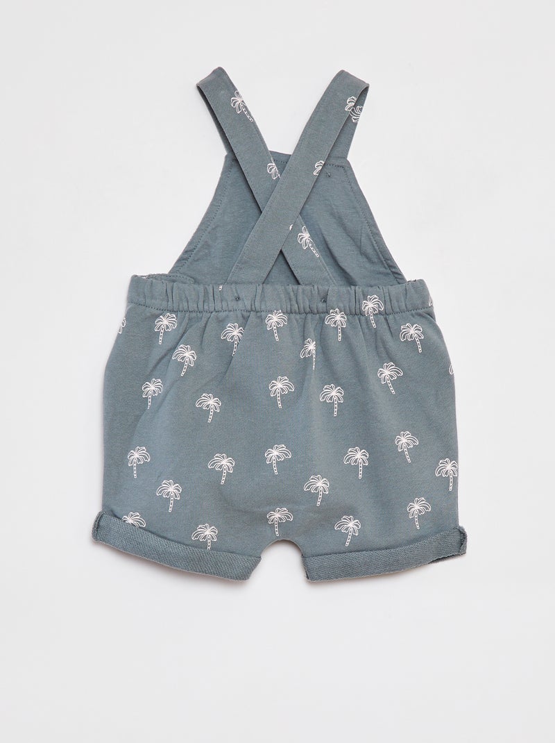 Peto corto con tirantes cruzados VERDE - Kiabi