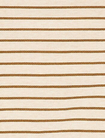 Peto corto felpa con tirantes de algodón