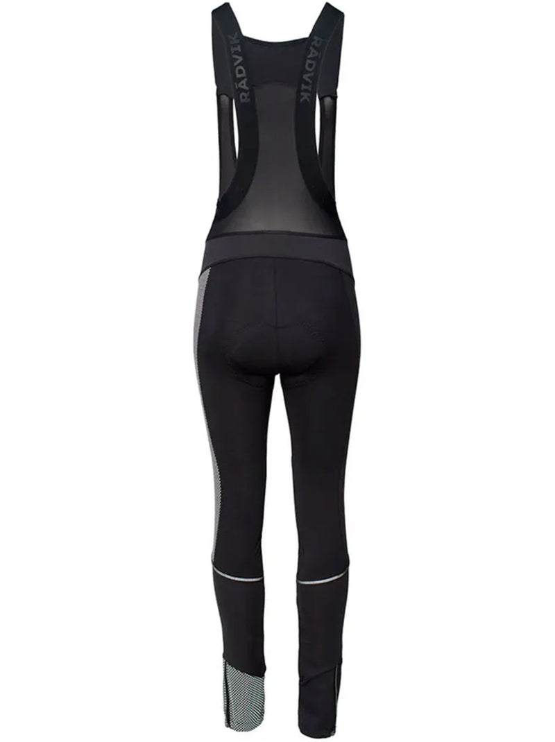 Peto de ciclismo para mujer - radvik Negro Plateado - Kiabi