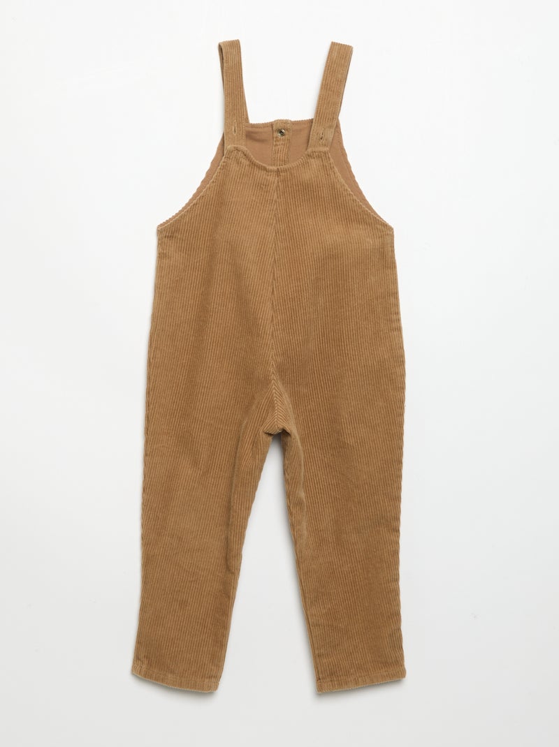 Peto de pana Beige - Kiabi