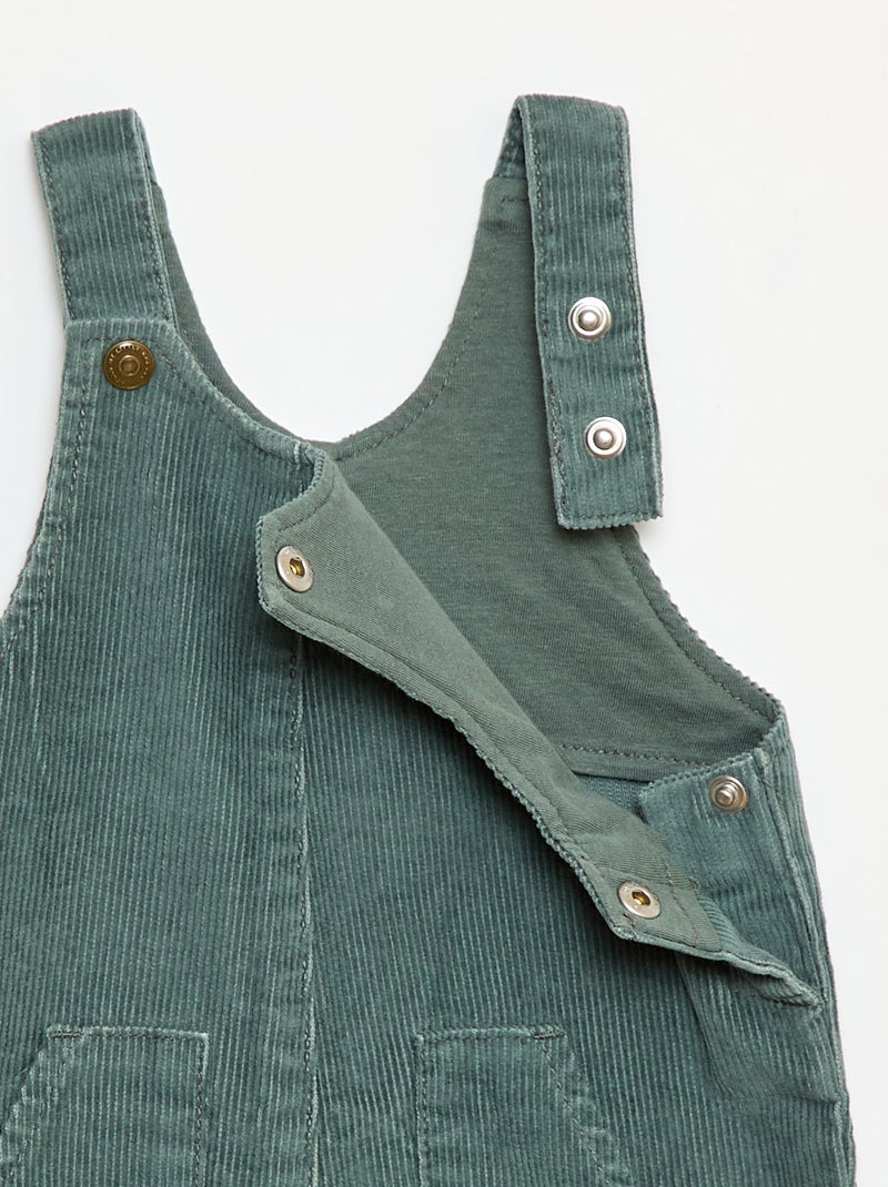 Peto de pana Verde - Kiabi