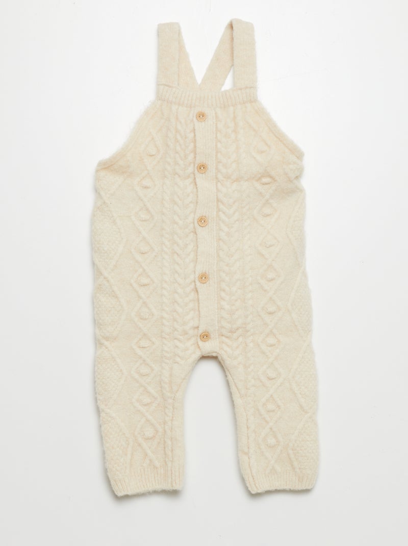 Peto de punto BEIGE - Kiabi