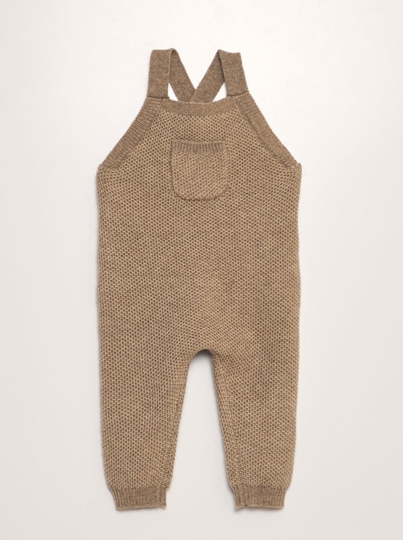 Peto de punto beige - Kiabi