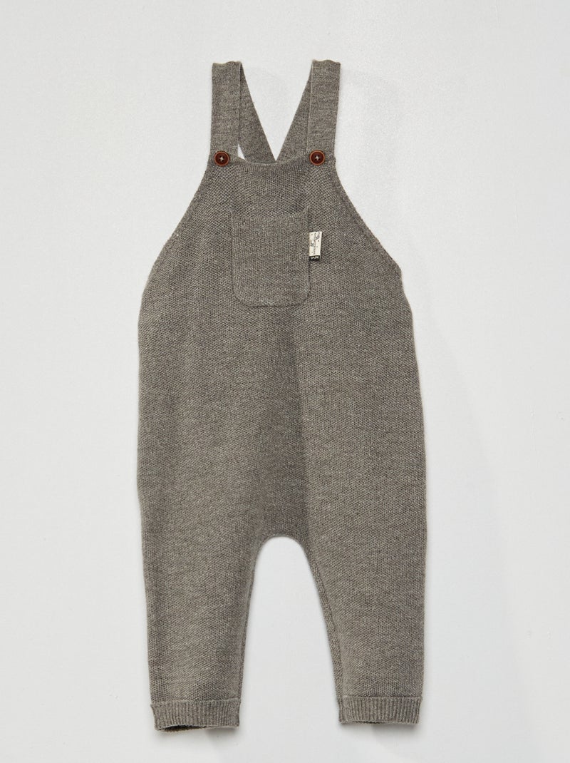 Peto de punto tricotado GRIS - Kiabi