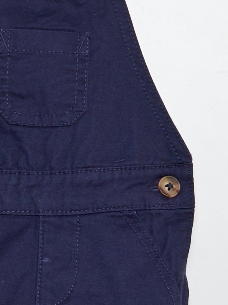 Peto de sarga AZUL - Kiabi