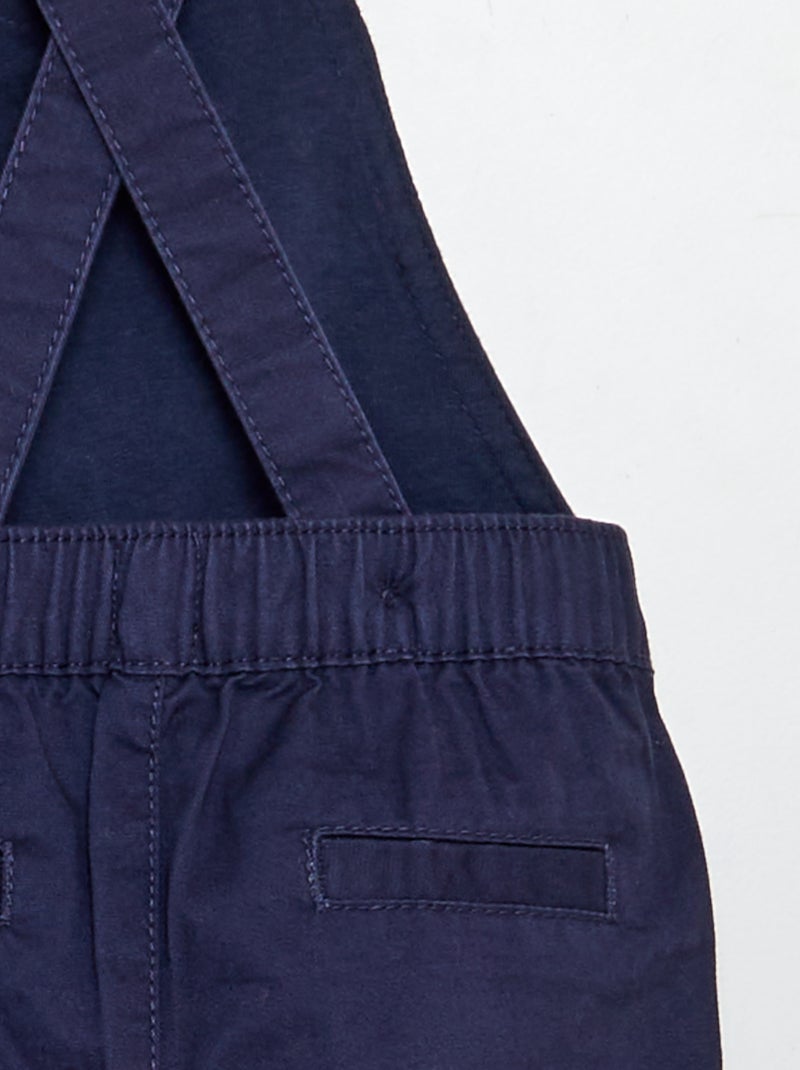 Peto de sarga AZUL - Kiabi