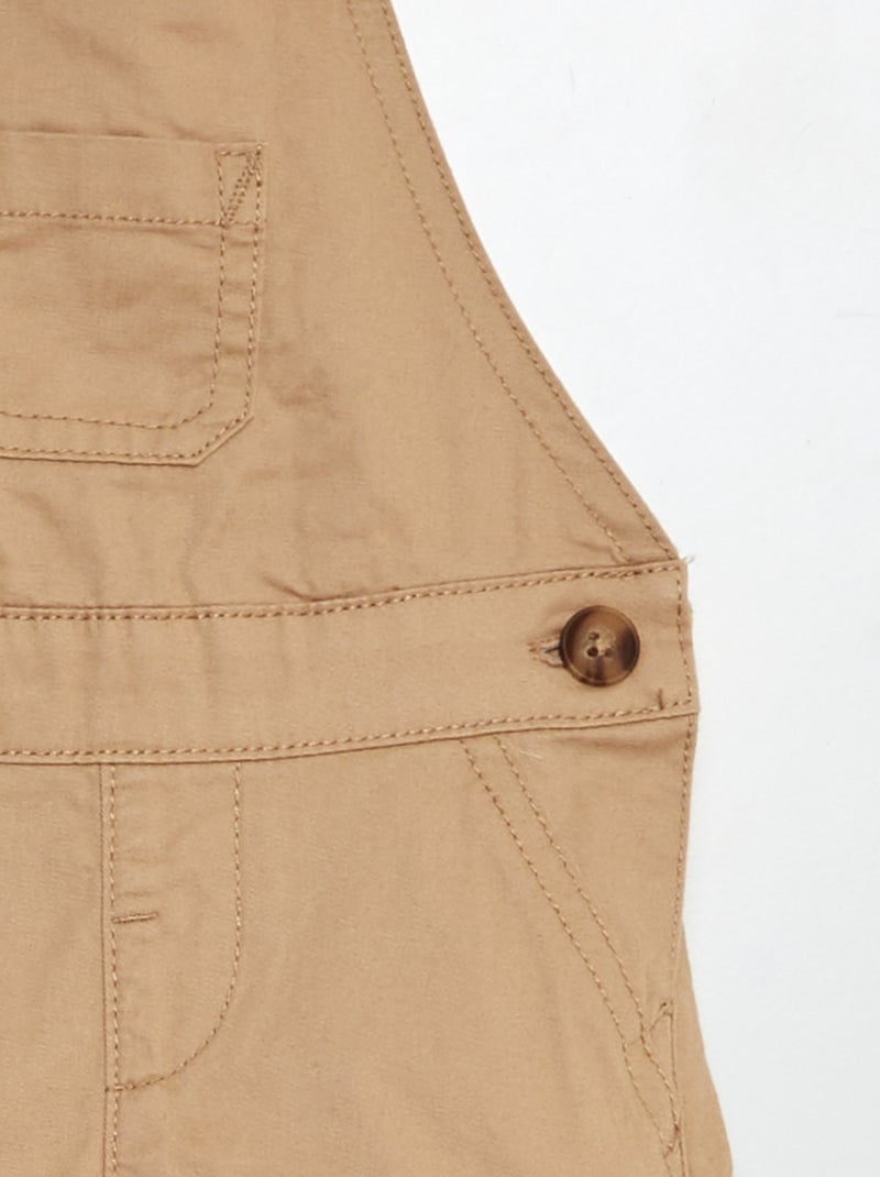 Peto de sarga BEIGE - Kiabi