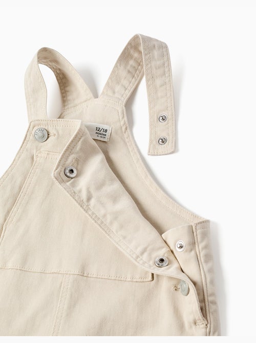 Peto de sarga con bolsillo cargo - Kiabi