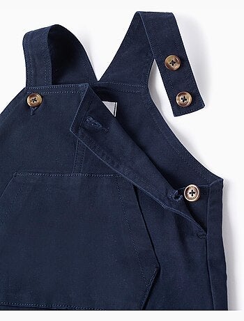 Peto de sarga con bolsillos