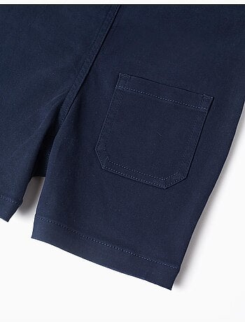 Peto de sarga con bolsillos