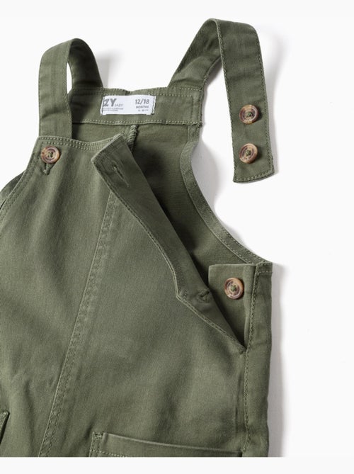 Peto de sarga con bolsillos cargo - Kiabi