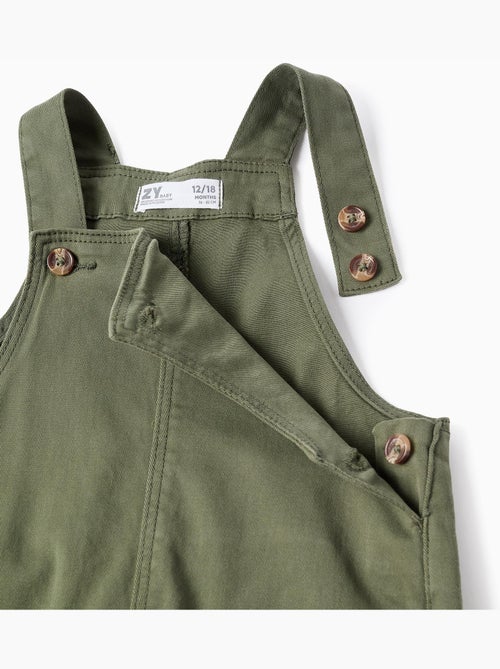 Peto de sarga con bolsillos cargo - Kiabi