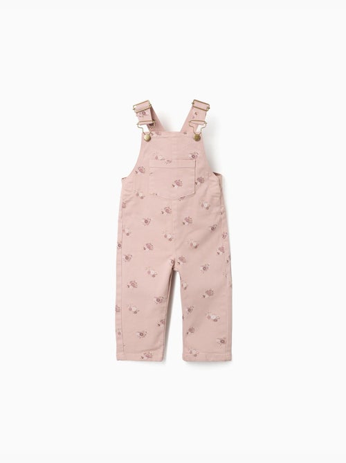 Peto de sarga con motivo floral - Kiabi Peto de sarga con motivo floral - Kiabi