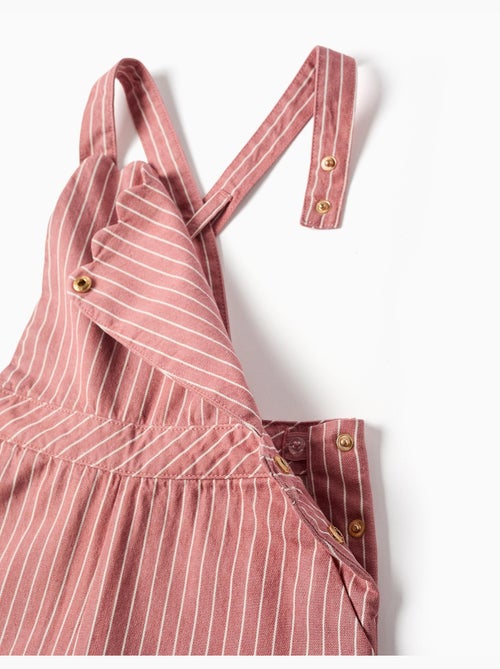 Peto de sarga de algodón a rayas - Kiabi