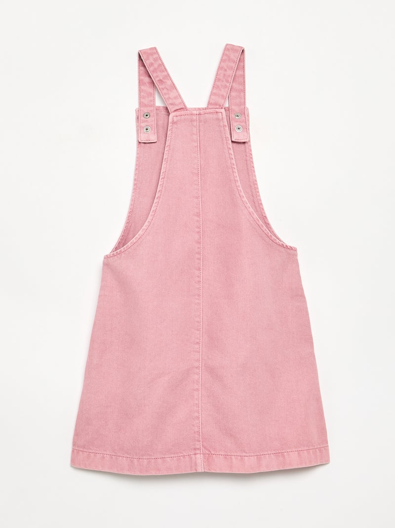 Peto de sarga liso Rosa - Kiabi