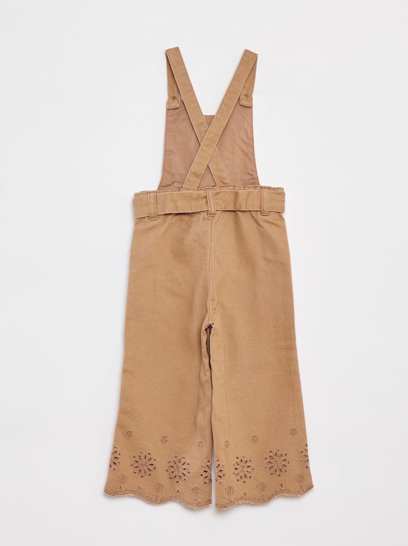 Peto de sarga MARRON - Kiabi