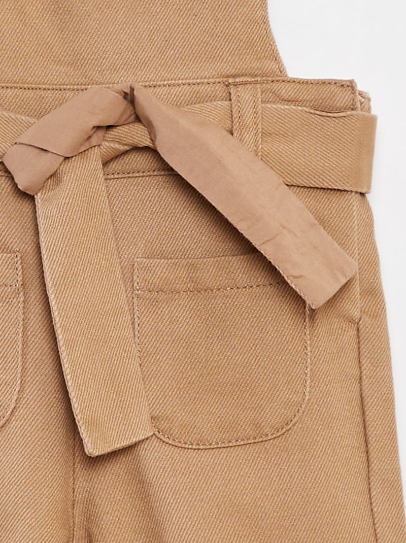 Peto de sarga MARRON - Kiabi