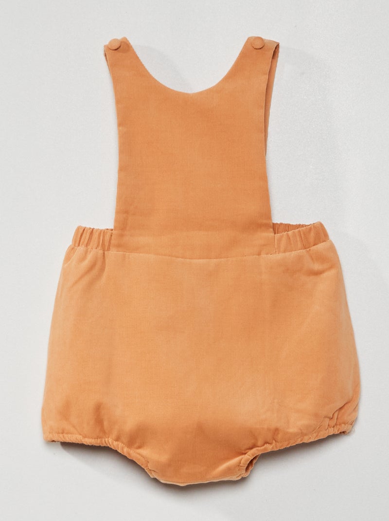 Peto de terciopelo BEIGE - Kiabi