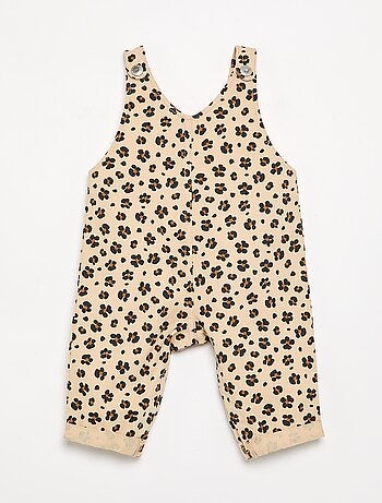 Peto estampado de sarga