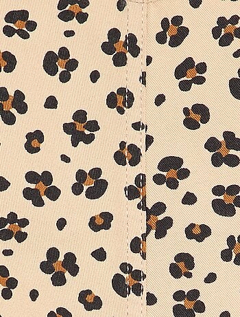 Peto estampado de sarga
