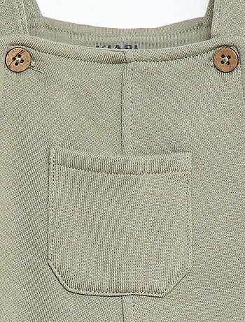 Peto largo de chándal con tirantes ajustables