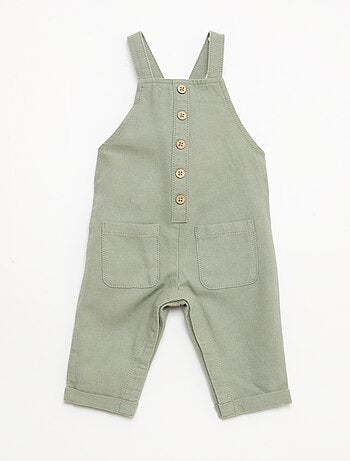 Peto largo de lino mezclado