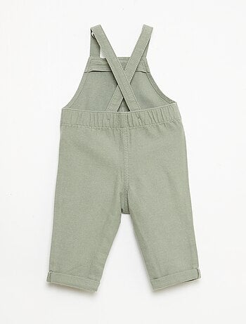 Peto largo de lino mezclado