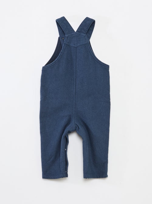 Peto largo de twill con bolsillo en el pecho - Kiabi