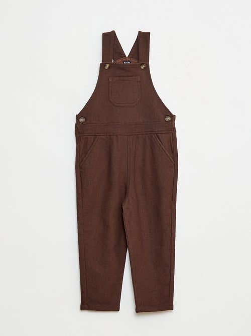 Peto largo de twill con bolsillo en el pecho - Kiabi