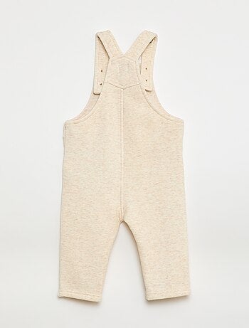 Peto largo liso de felpa