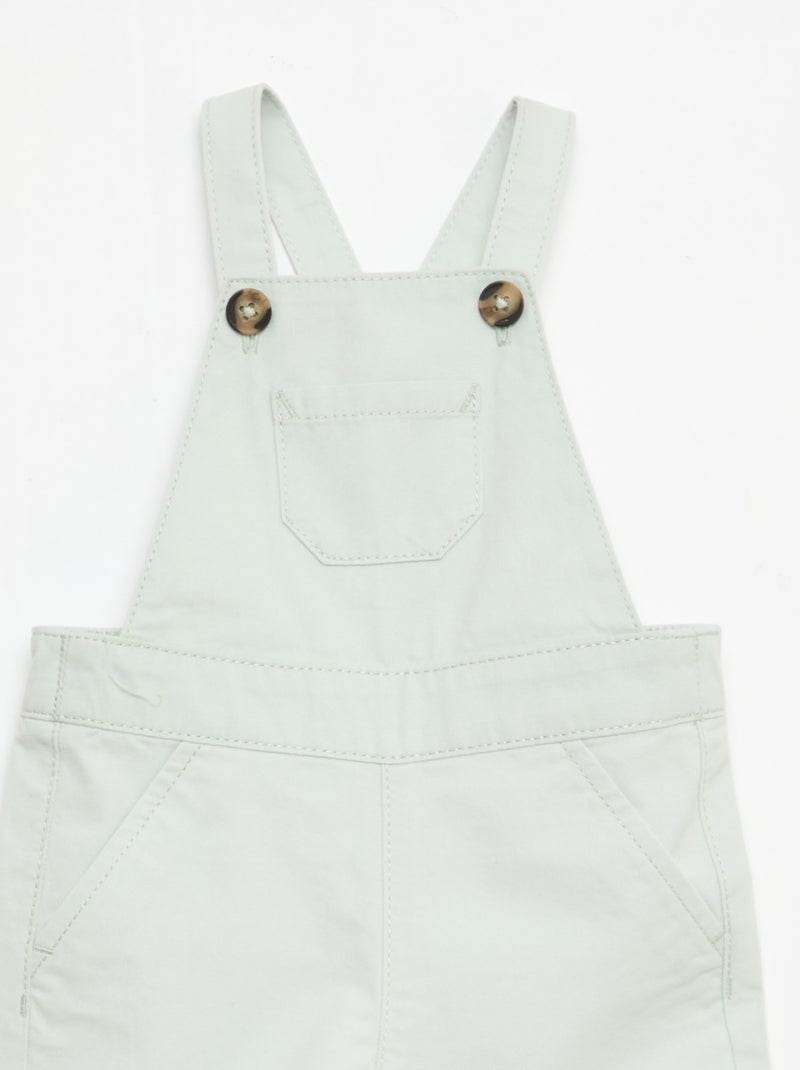 Peto ligero con tirantes ajustables Azul - Kiabi