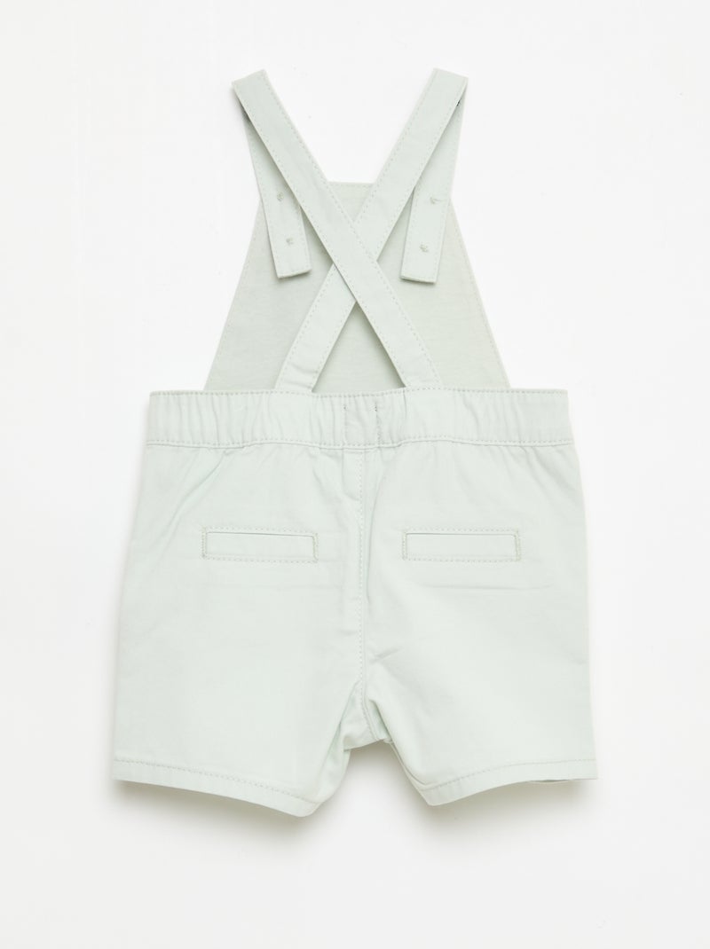 Peto ligero con tirantes ajustables Azul - Kiabi