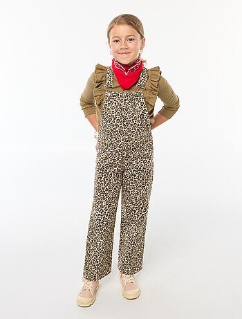 Peto pantalón de leopardo