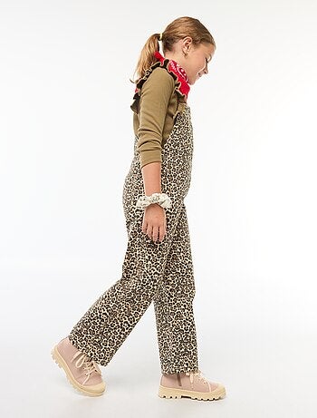 Peto pantalón de leopardo