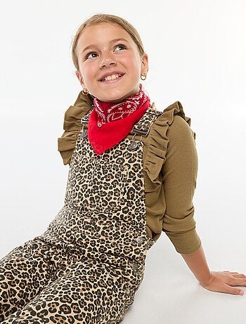 Peto pantalón de leopardo