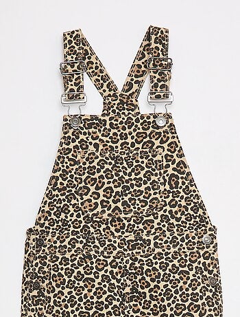 Peto pantalón de leopardo