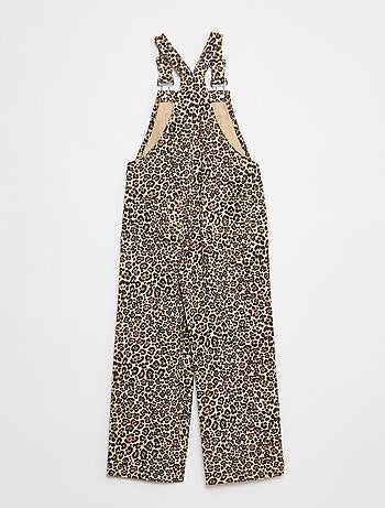 Peto pantalón de leopardo