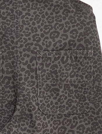 Peto pantalón de leopardo