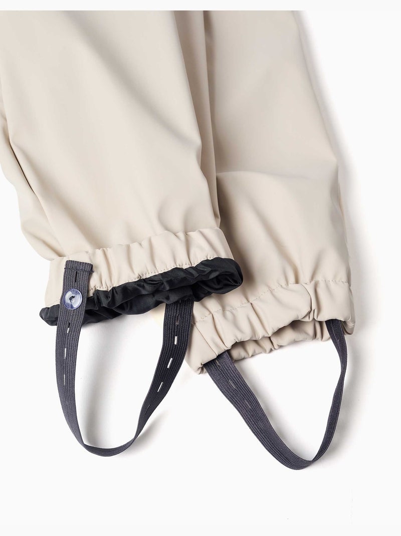 Peto para lluvia con tirantes ajustables Gris claro - Kiabi