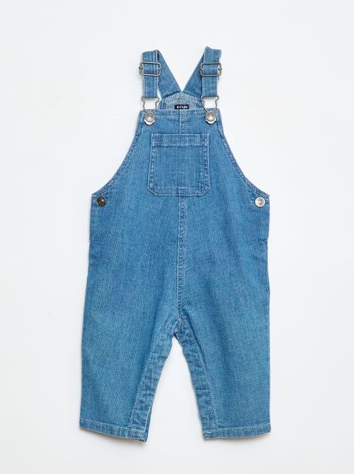 Peto recto de pana vaquera - Kiabi