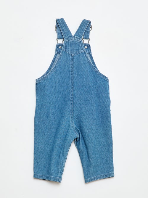 Peto recto de pana vaquera - Kiabi