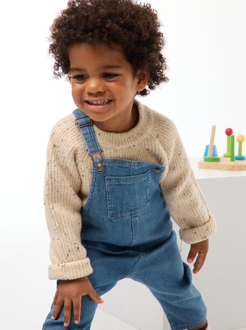 Peto recto de pana vaquera - Kiabi