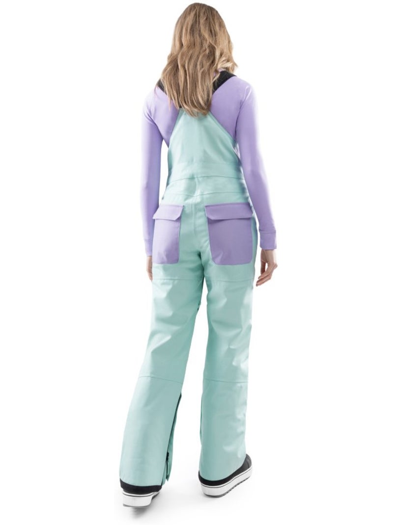 Peto snowboard mujer esquí y nieve mujer b1-w lenk Verde - Kiabi