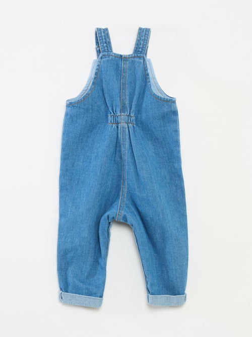 Peto vaquero bombacho de algodón - Kiabi