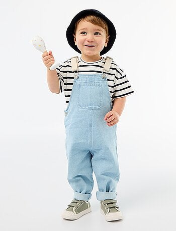 Peto vaquero con bolsillo de parche