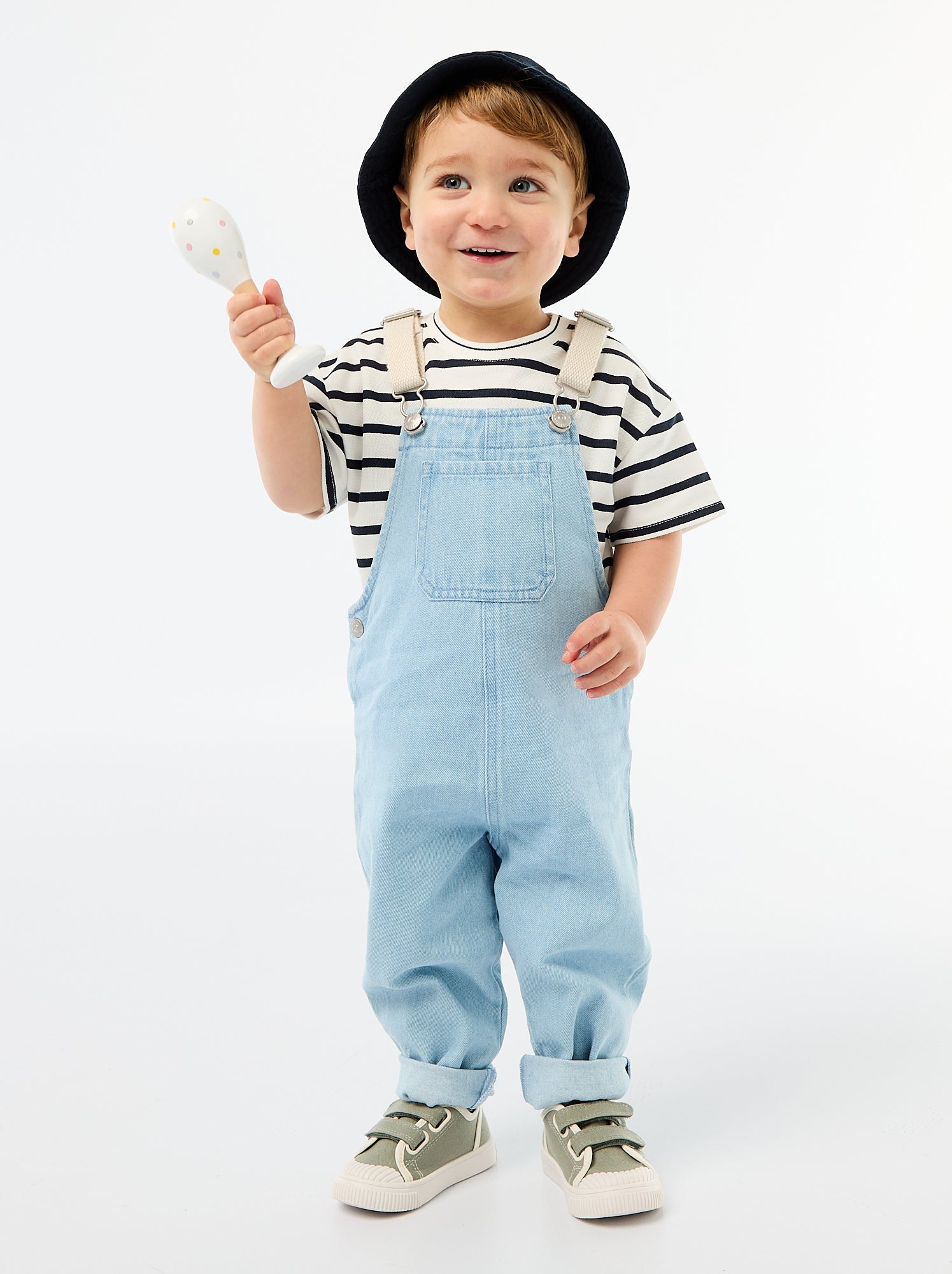 Peto vaquero con bolsillo de parche