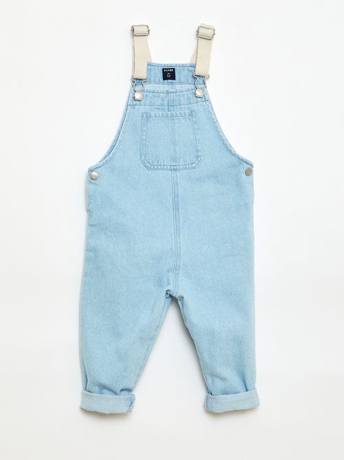 Peto vaquero con bolsillo de parche - Kiabi