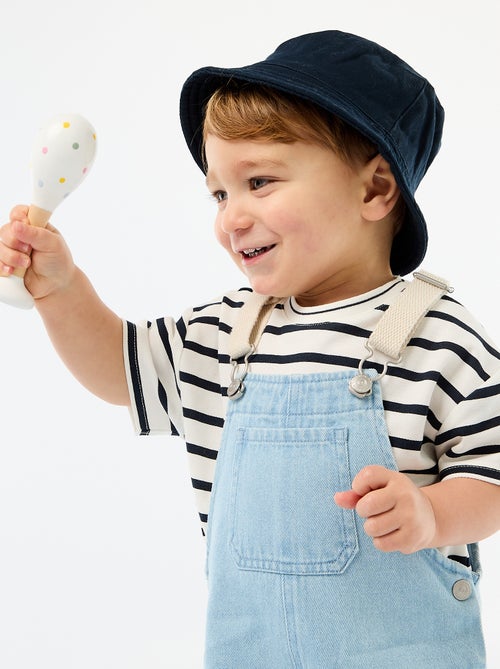 Peto vaquero con bolsillo de parche - Kiabi