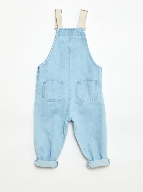 Peto vaquero con bolsillo de parche - Kiabi