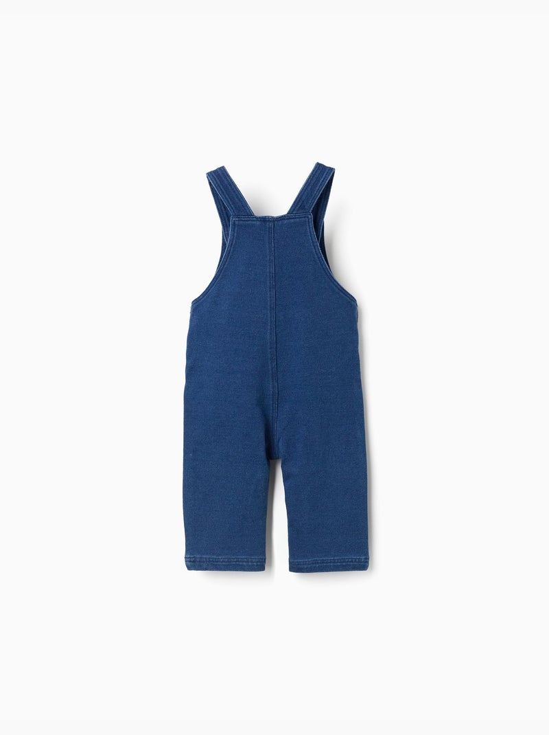Peto vaquero con tirantes ajustables Azul Azul - Kiabi